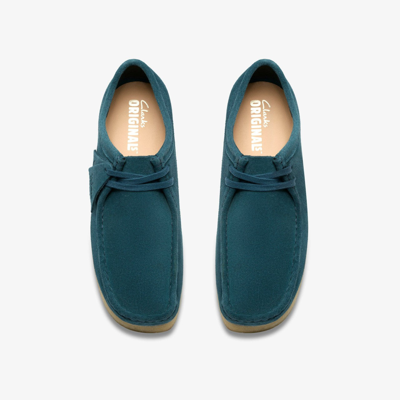 Wallabee Mid Blue Suede | Clarks outlet