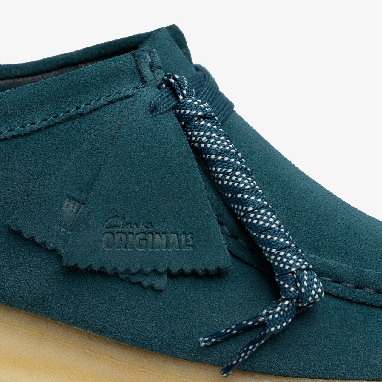 Wallabee Mid Blue Suede | Clarks outlet