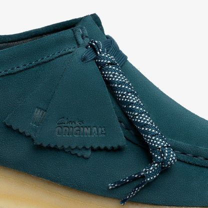 Wallabee Mid Blue Suede | Clarks outlet