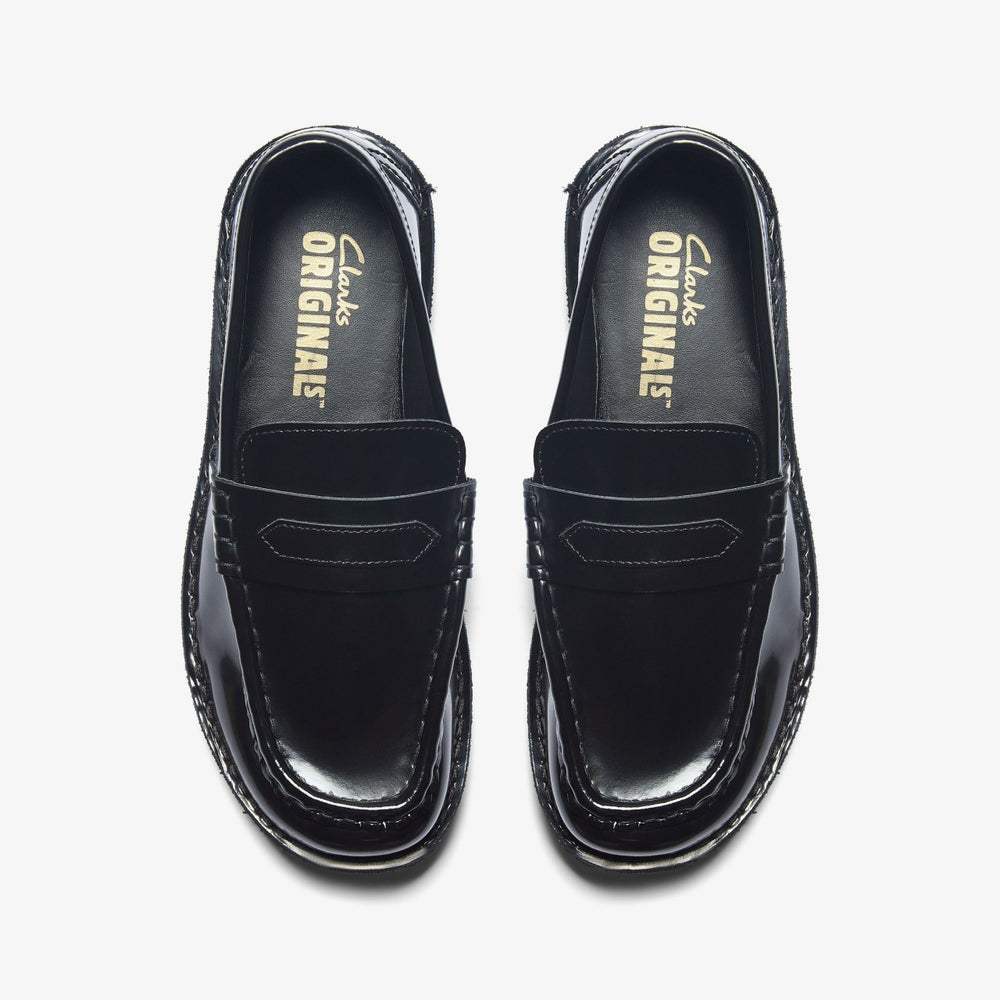 Nomad Loafer Black Patent | Clarks Sale