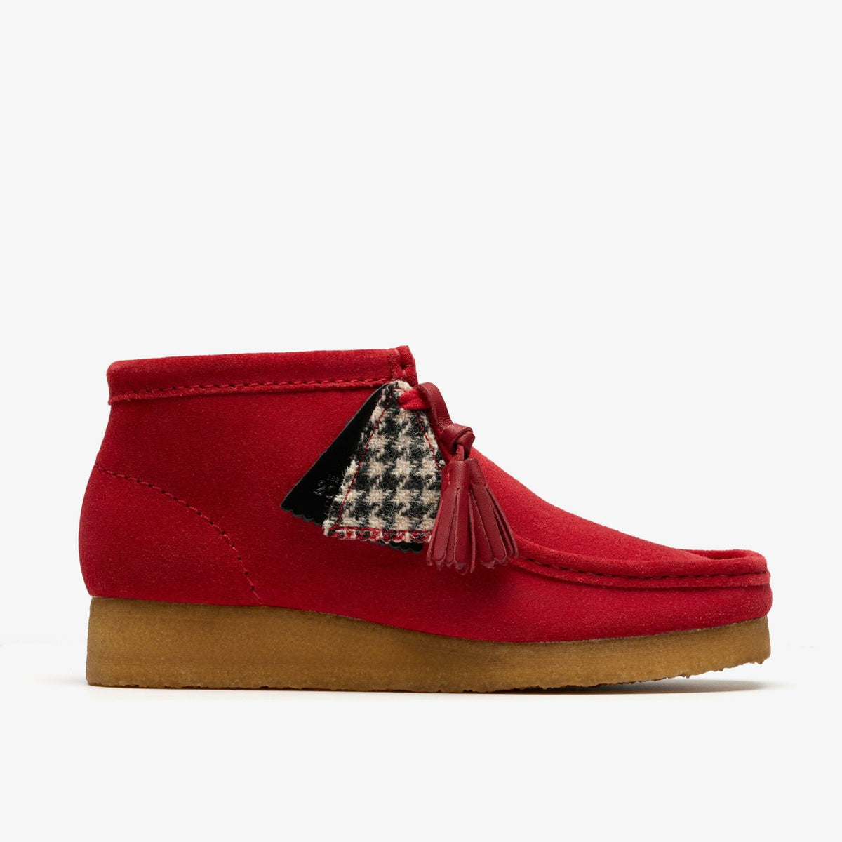 Wallabee Boot Red Suede | Clarks discount