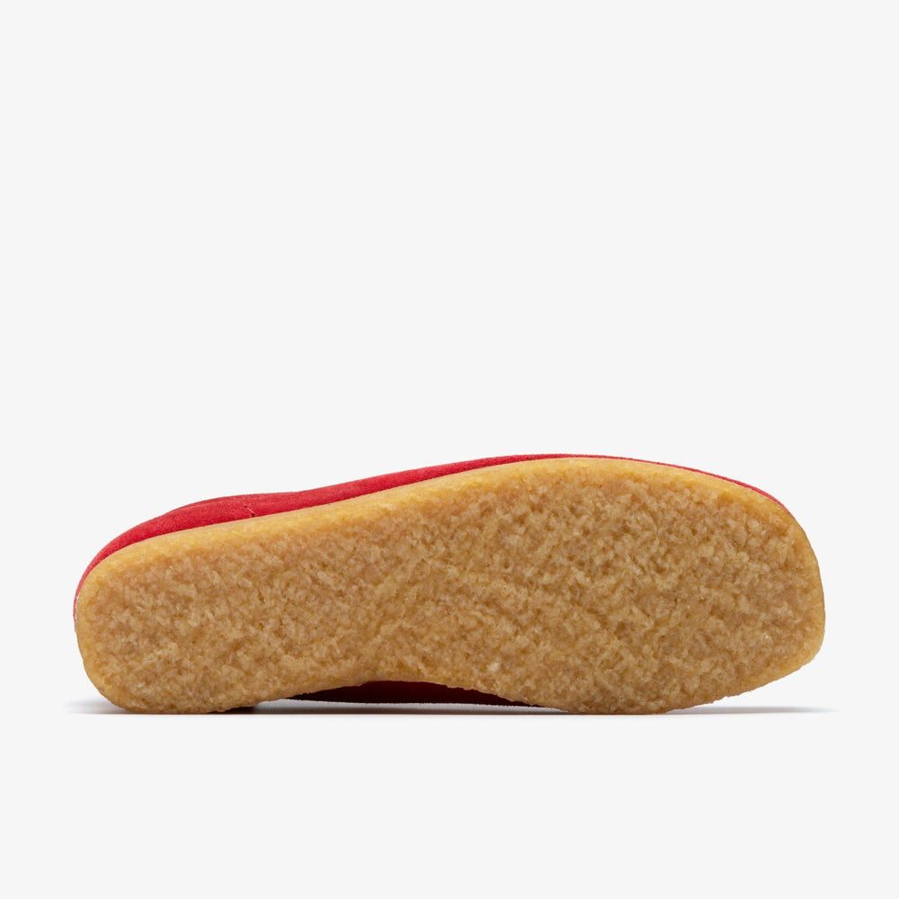 Wallabee Boot Red Suede | Clarks discount