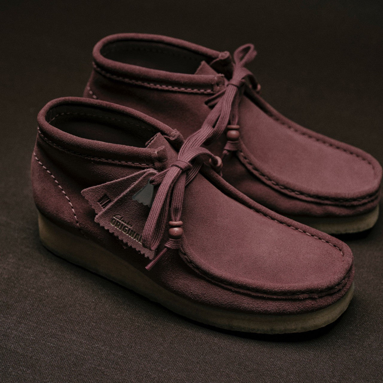 Wallabee Boot Rose Brown Suede | Clarks discount