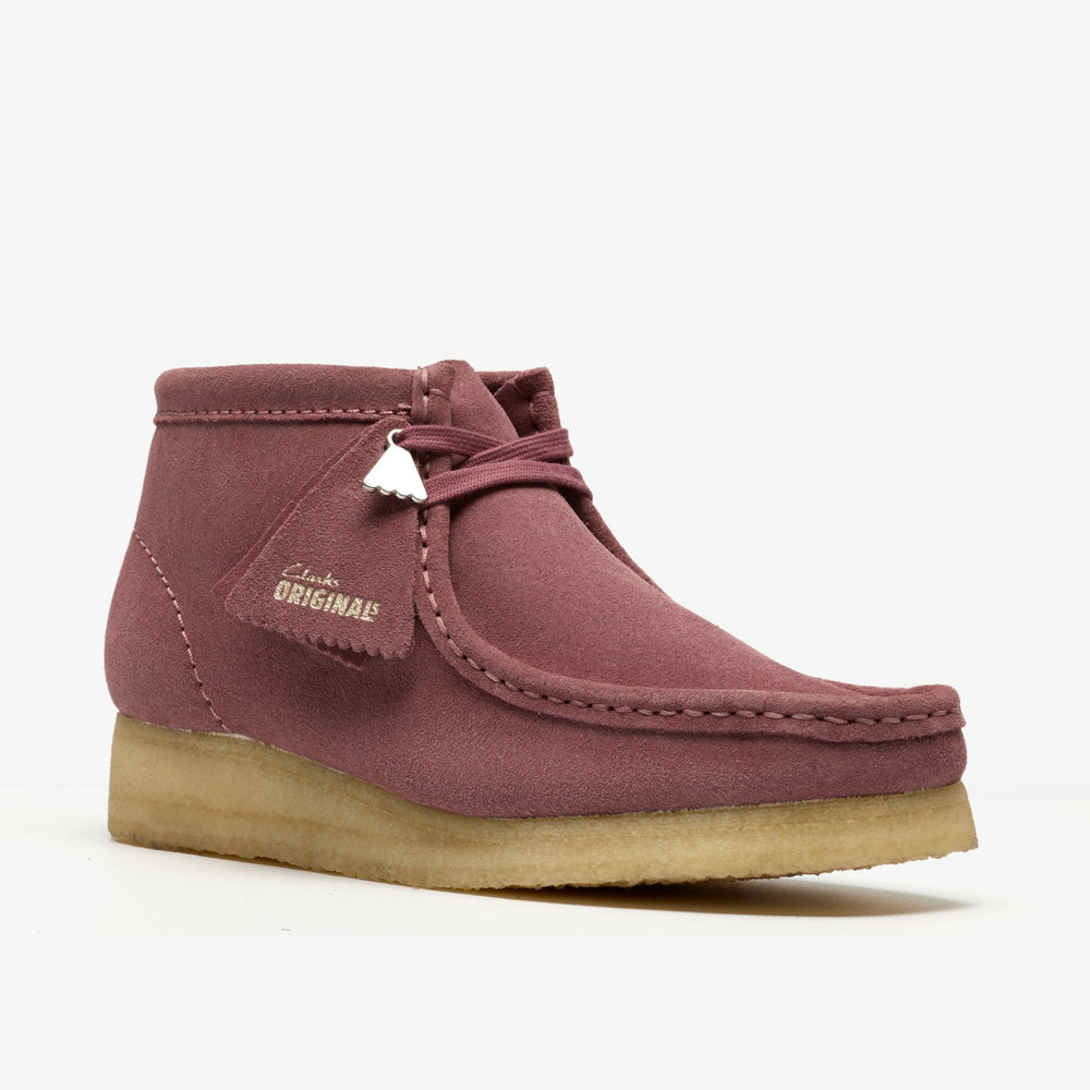 Wallabee Boot Rose Brown Suede | Clarks discount