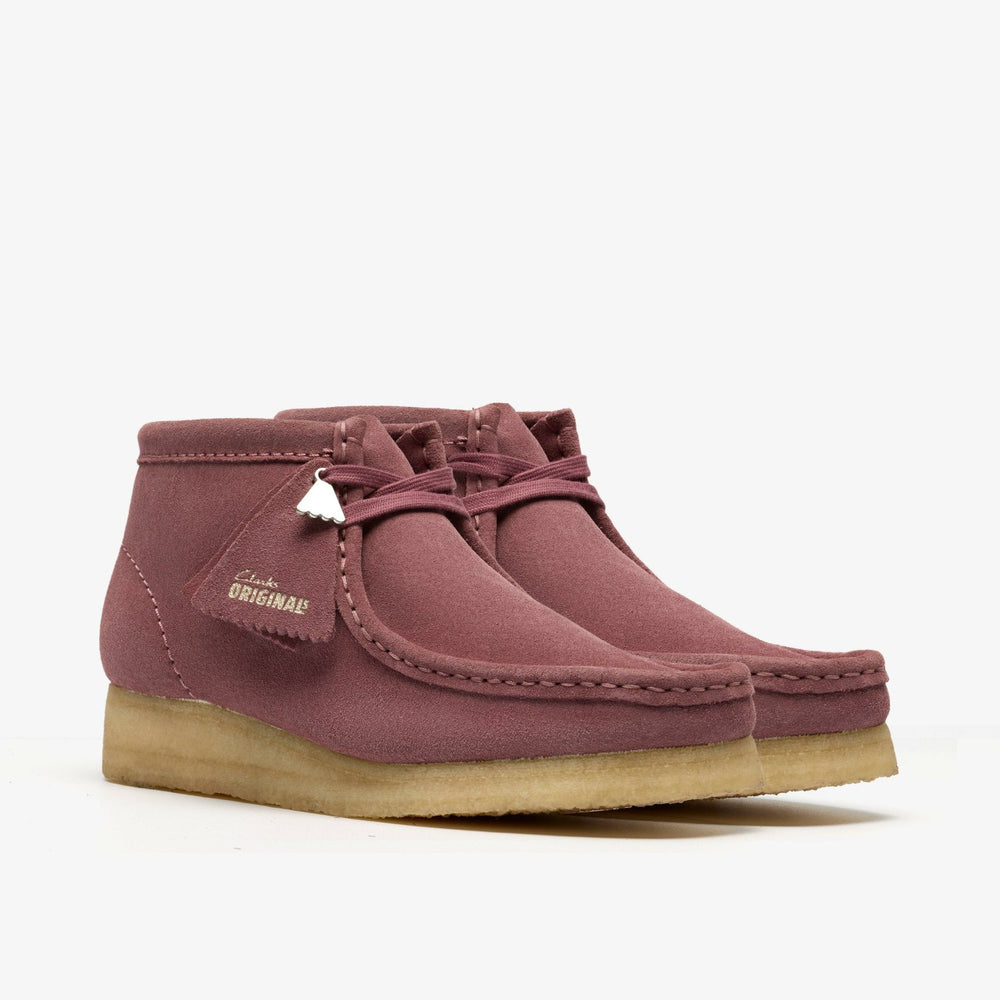 Wallabee Boot Rose Brown Suede | Clarks discount