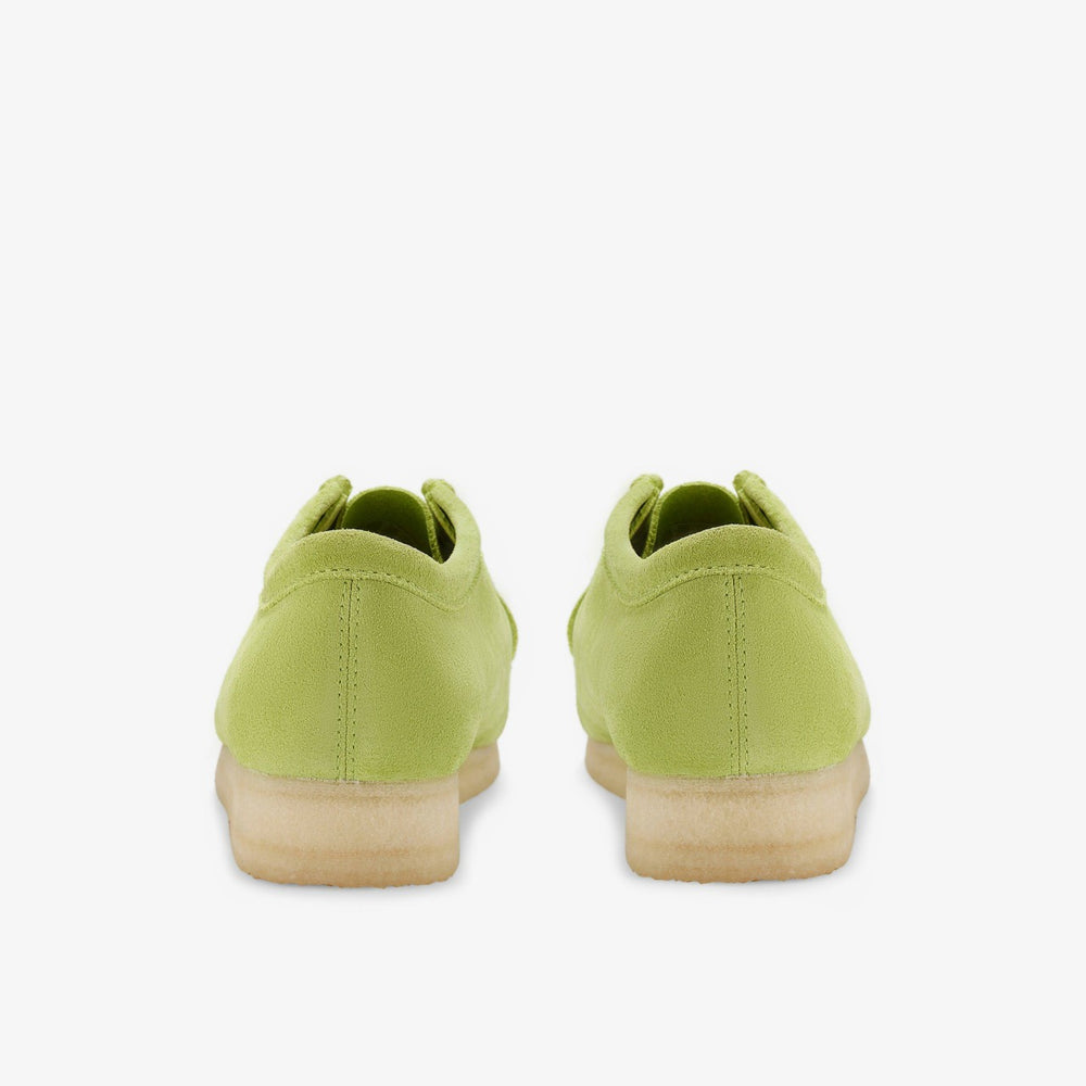 Wallabee Lime Suede | Clarks for sale