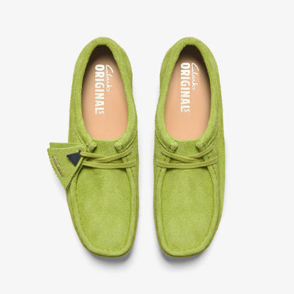 Wallabee Lime Suede | Clarks for sale