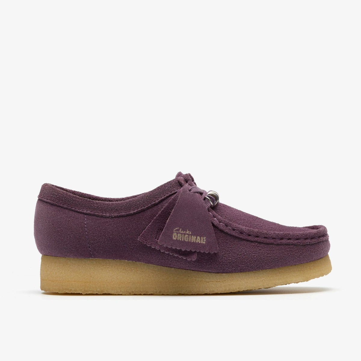 Wallabee Plum Suede | Clarks Sale