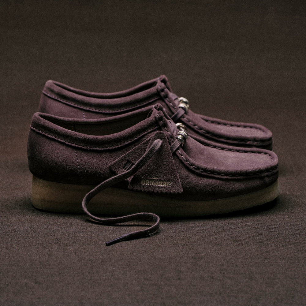Wallabee Plum Suede | Clarks Sale