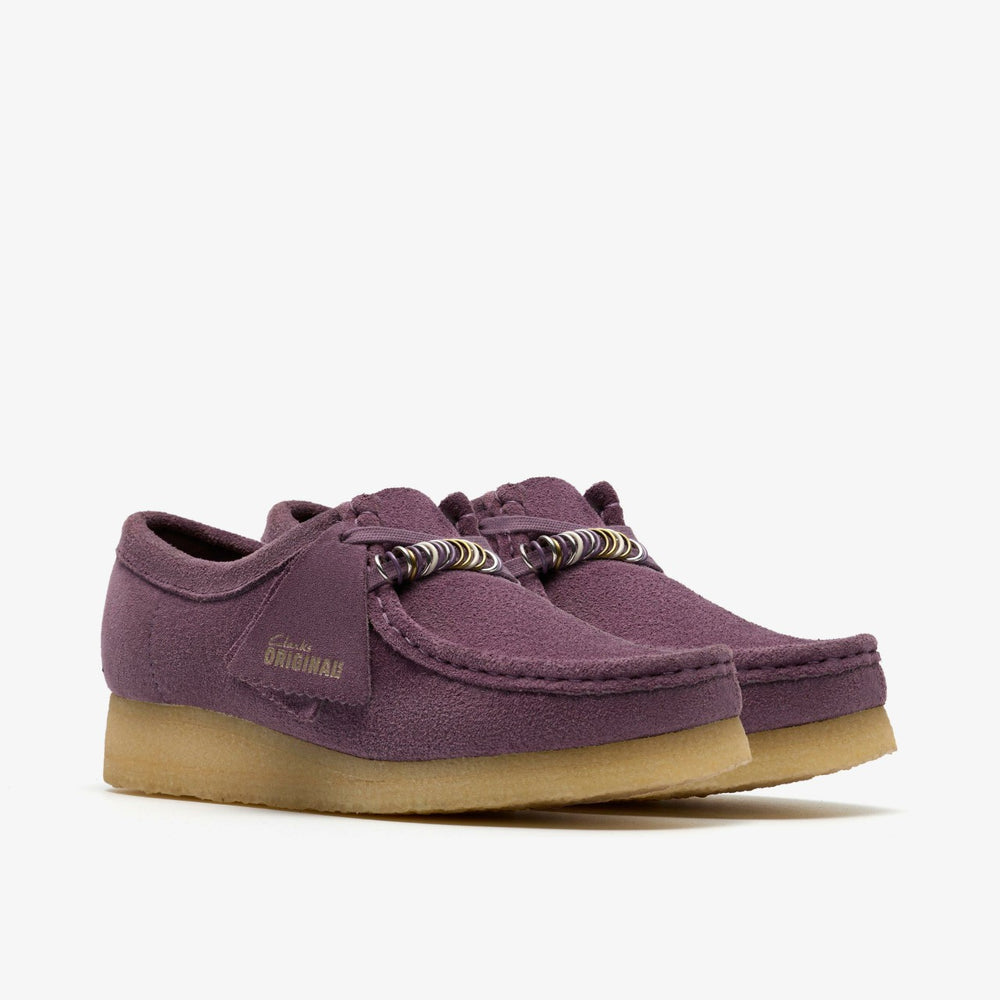 Wallabee Plum Suede | Clarks Sale
