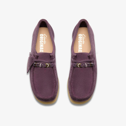 Wallabee Plum Suede | Clarks Sale