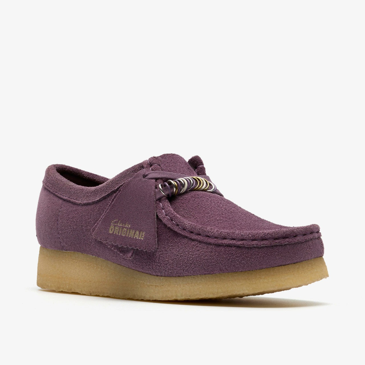 Wallabee Plum Suede | Clarks Sale