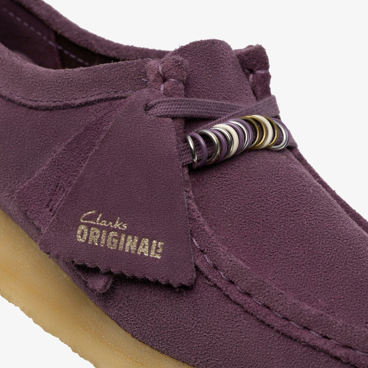 Wallabee Plum Suede | Clarks Sale