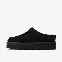 Meare Mule Black Suede Warmlined | Clarks online
