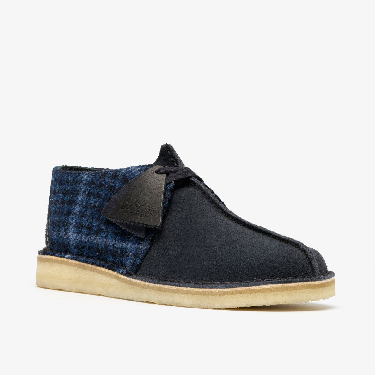Desert Trek Navy Tweed Combination | Clarks on Sale