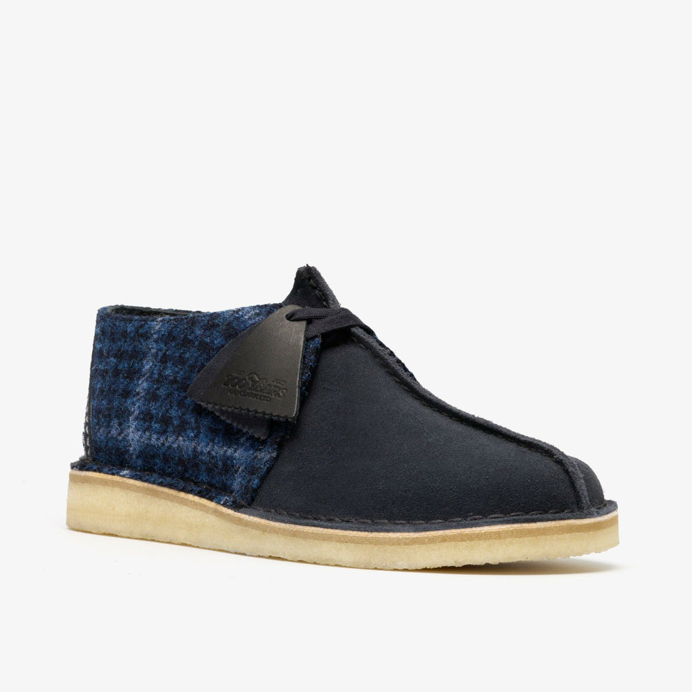 Desert Trek Navy Tweed Combination | Clarks on Sale