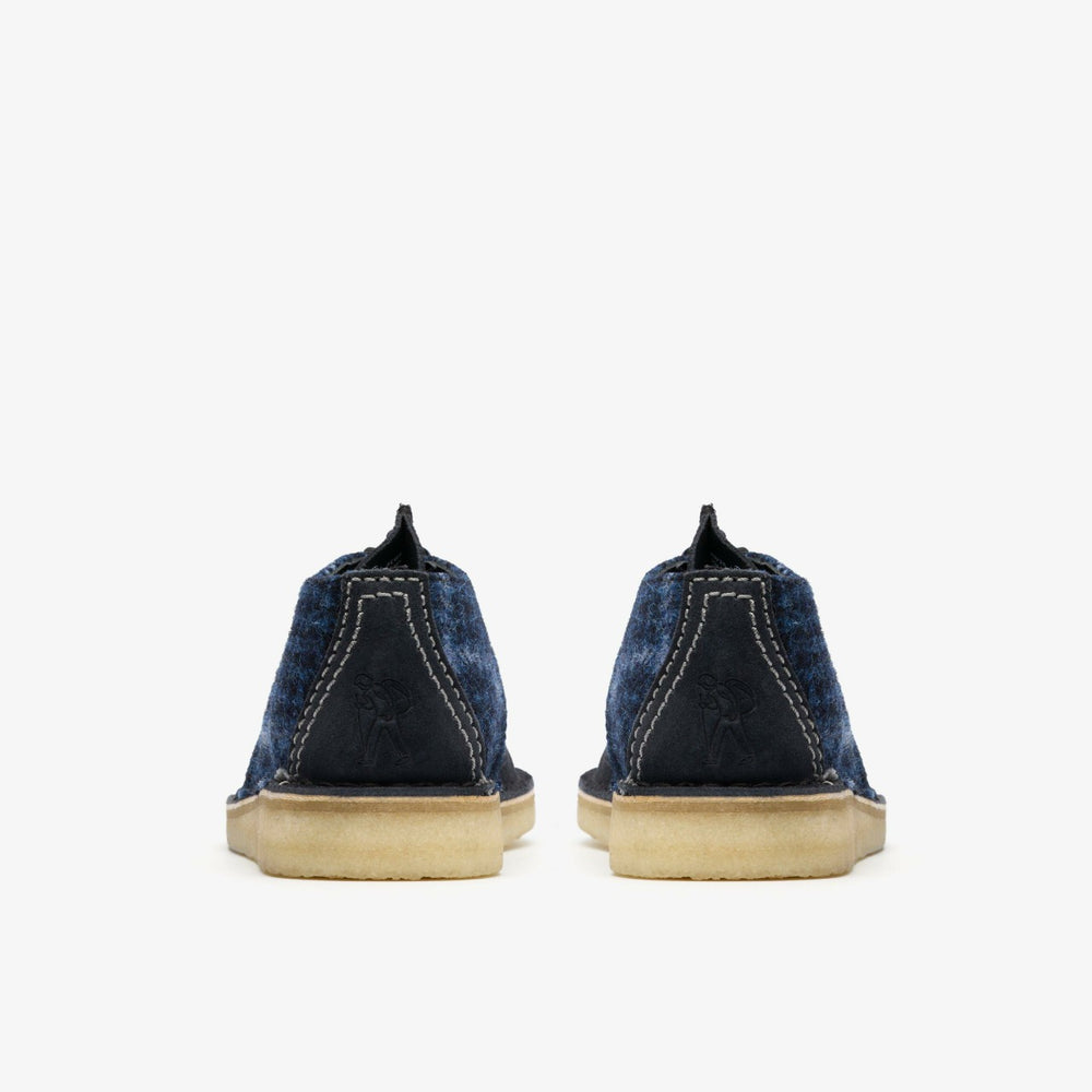 Desert Trek Navy Tweed Combination | Clarks on Sale