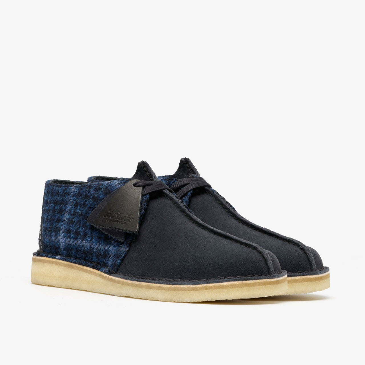 Desert Trek Navy Tweed Combination | Clarks on Sale