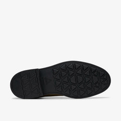 Newford Mid Dark Sand Suede | Clarks outlet