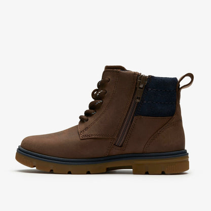 Lorcam Trail Kid Dark Brown | Clarks online