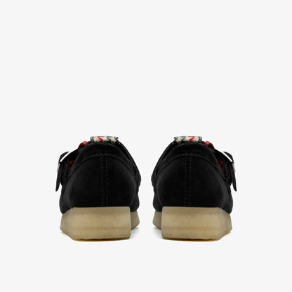 Wallabee T Bar Black Tweed Combination | Clarks outlet