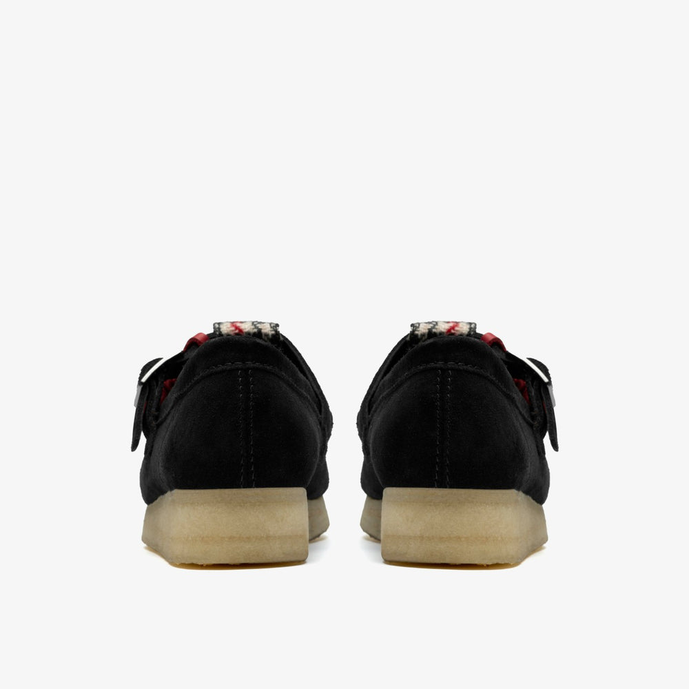 Wallabee T Bar Black Tweed Combination | Clarks outlet