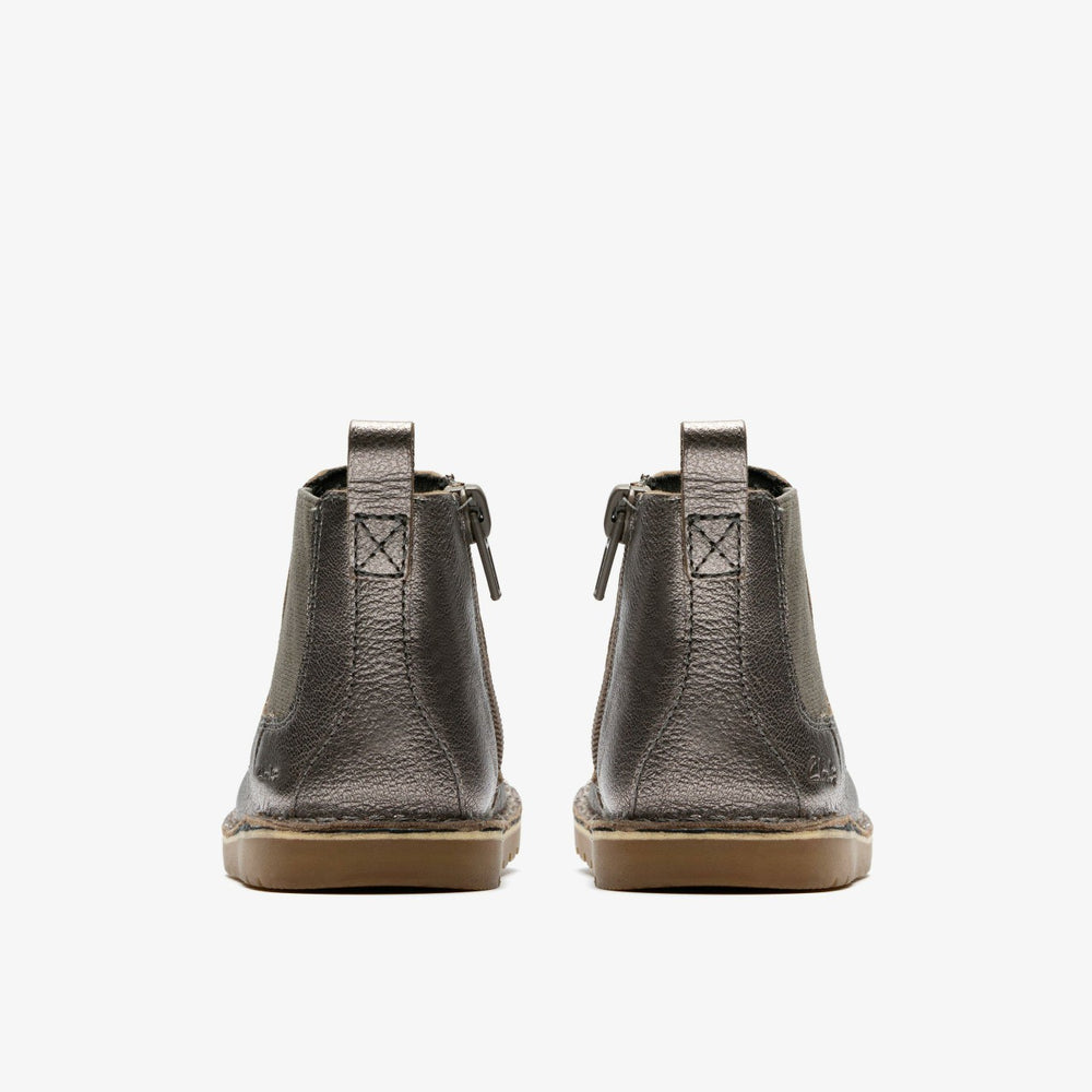 Joyful Sky Toddler Pewter | Clarks discount