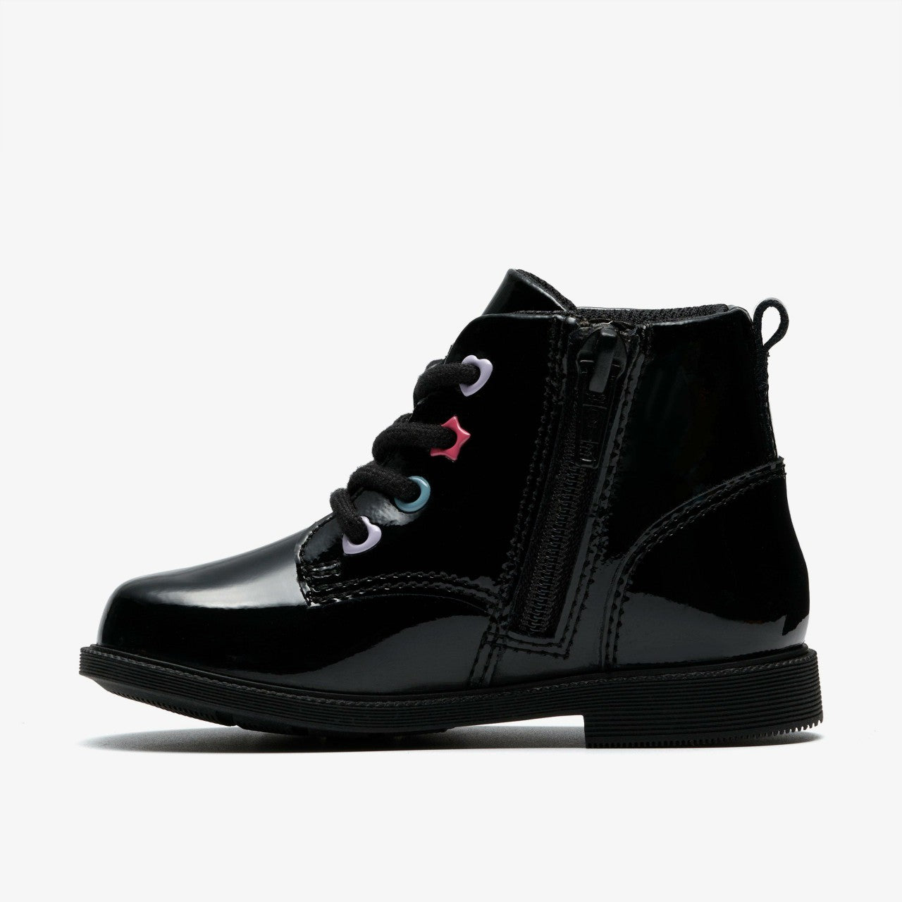Oaklyn Charm Toddler Black Patent | Clarks for sale