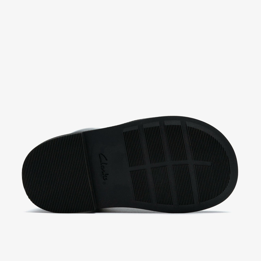 Oaklyn Charm Toddler Black Patent | Clarks for sale