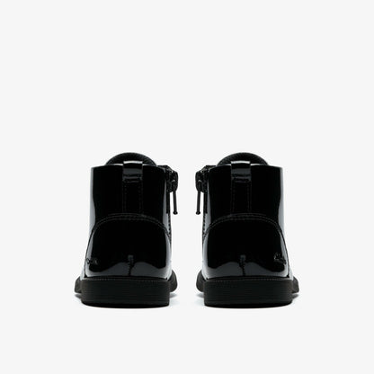 Oaklyn Charm Toddler Black Patent | Clarks for sale