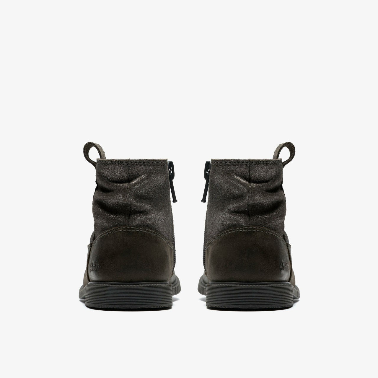 Oaklyn Top Toddler Pewter Suede | Clarks outlet
