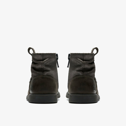 Oaklyn Top Toddler Pewter Suede | Clarks outlet