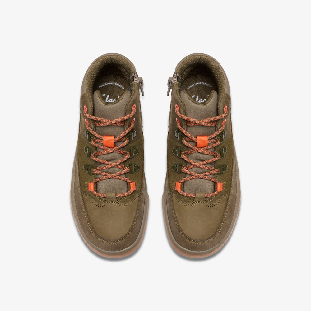 Oslo Trail Kid Khaki | Clarks on Sale