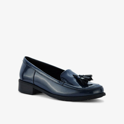 Havisham Edge Loafer Navy Patent | Clarks on Sale