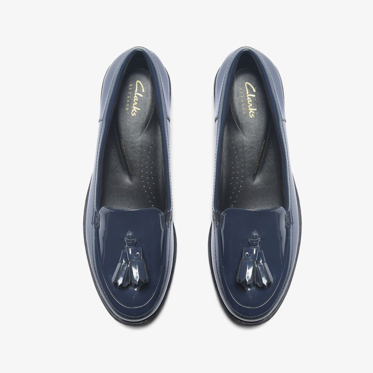 Havisham Edge Loafer Navy Patent | Clarks on Sale
