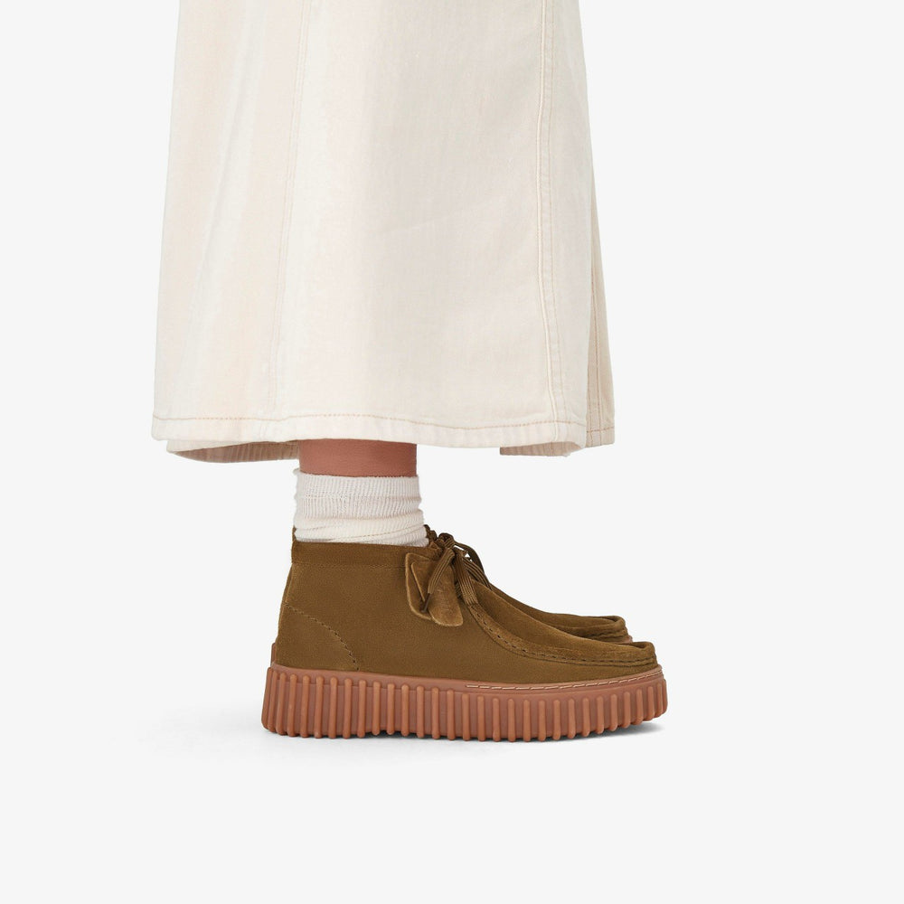 Torhill Moss Olive Suede | Clarks discount
