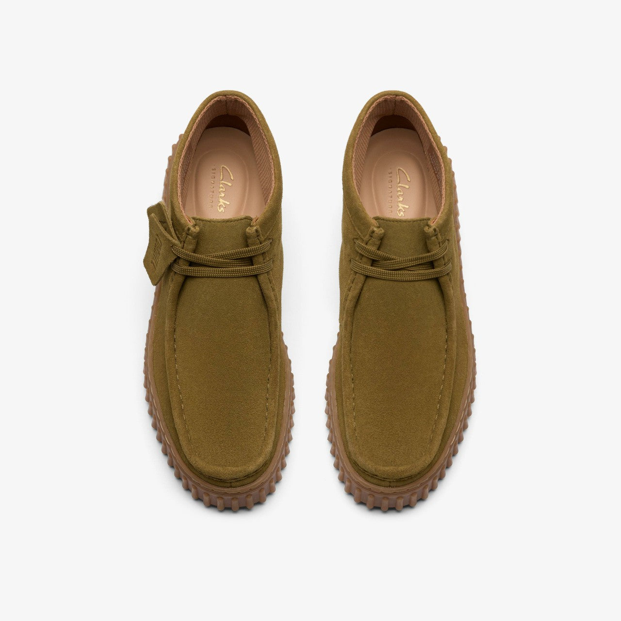 Torhill Moss Olive Suede | Clarks discount