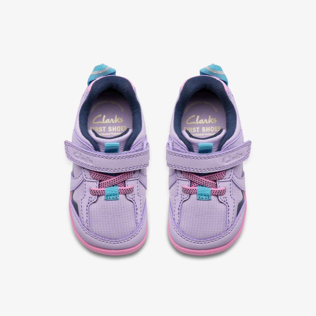 Roamer Hero Toddler Lilac Combination | Clarks Sale