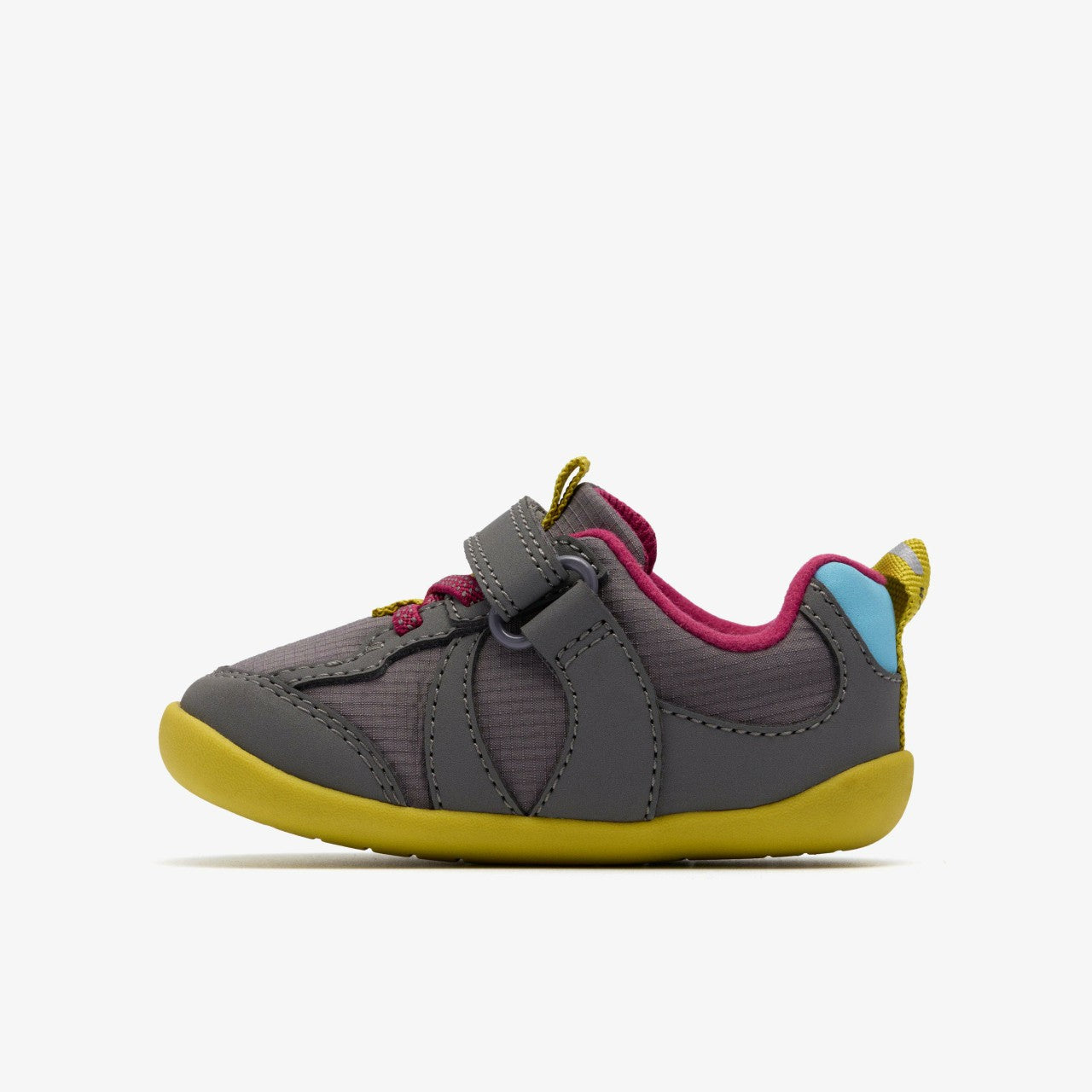 Roamer Hero Toddler Dark Grey Combination | Clarks on Sale