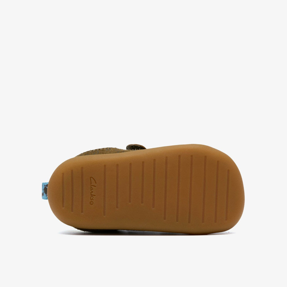 Roamer Roar Toddler Dark Olive | Clarks for sale