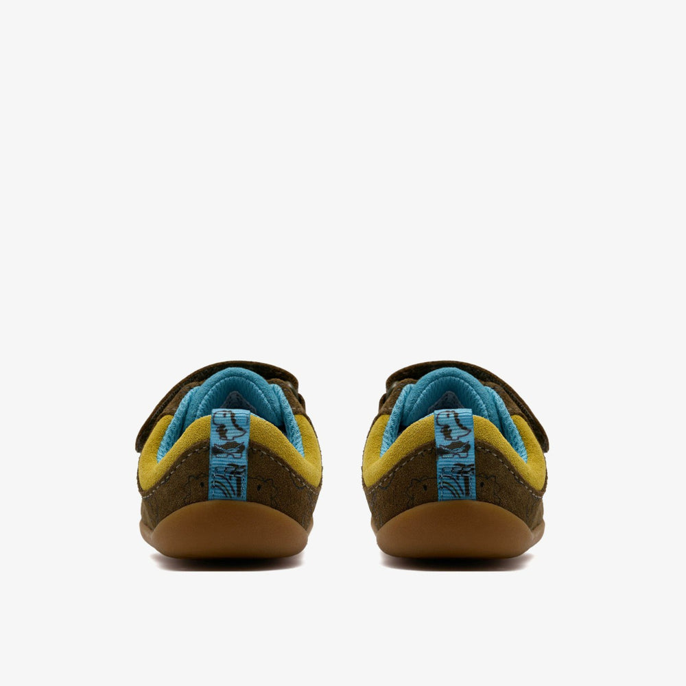 Roamer Roar Toddler Dark Olive | Clarks for sale