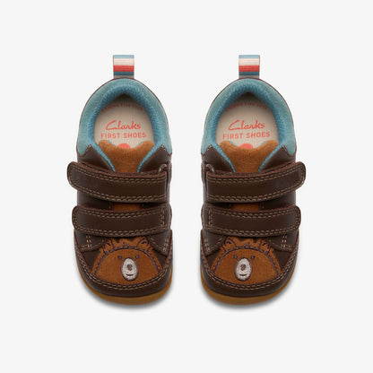 Roamer Eden Toddler Chestnut | Clarks online