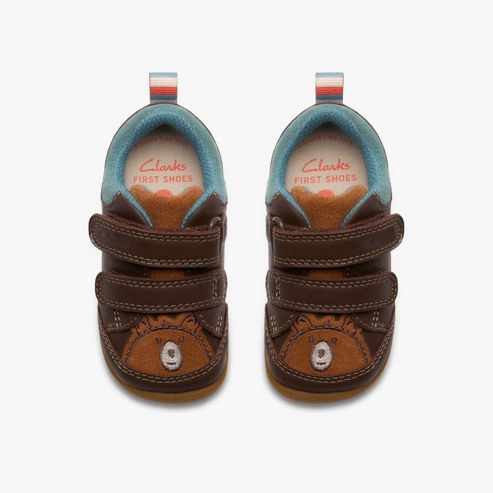 Roamer Eden Toddler Chestnut | Clarks online