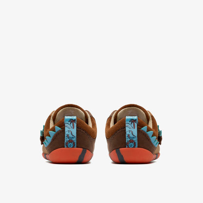 Roamer Stomp Toddler Tan | Clarks outlet