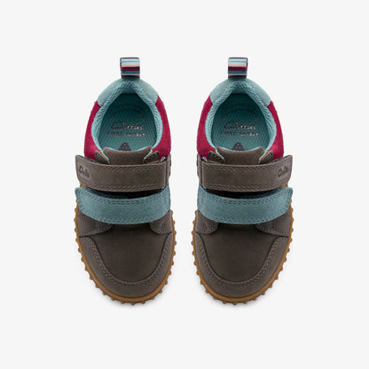 Cove Pop Toddler Grey | Clarks online