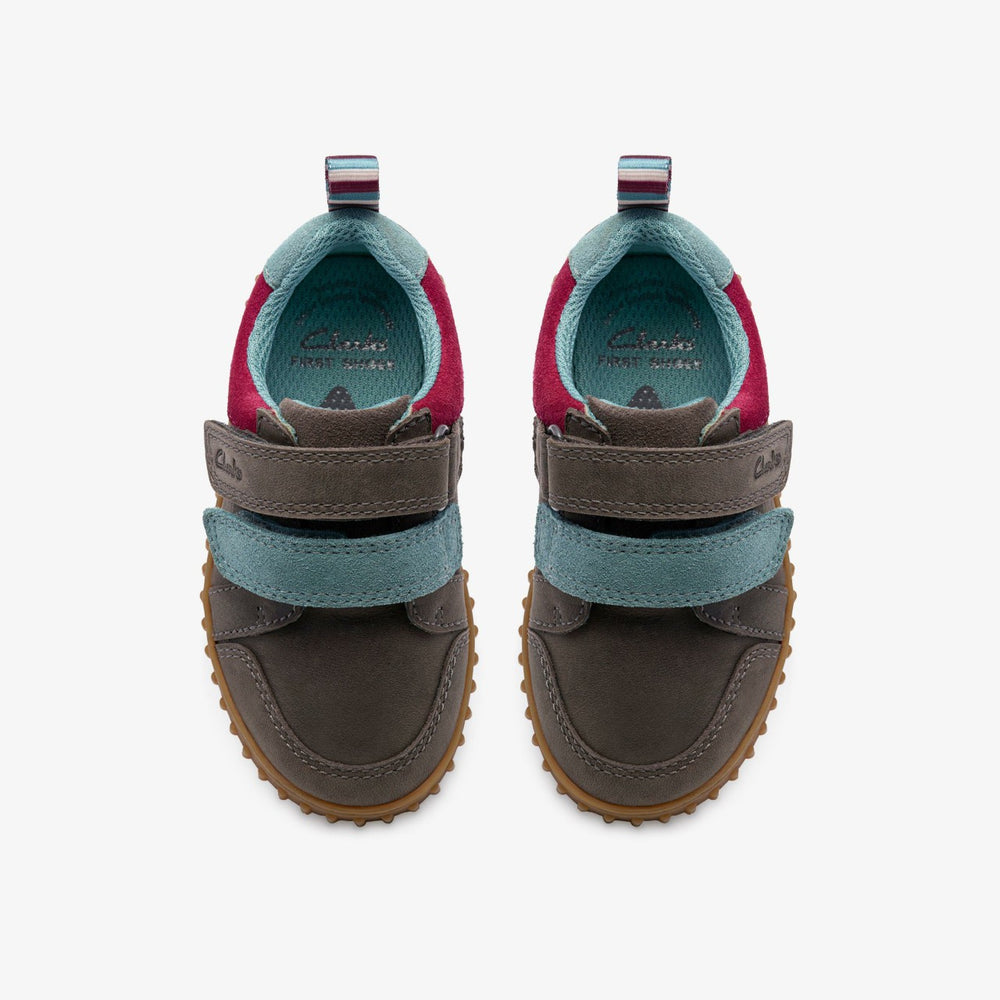 Cove Pop Toddler Grey | Clarks online