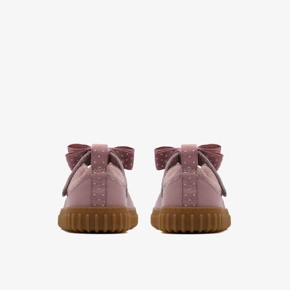 Cove Bow Toddler Dusty Pink | Clarks discount