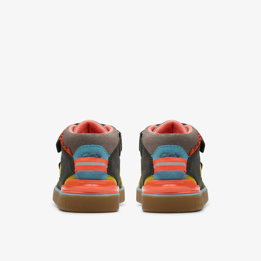 Oslo Play Toddler Grey Combination | Clarks for sale