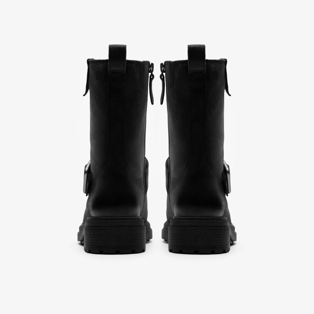 Orinoco 3 Bay Black Leather | Clarks discount