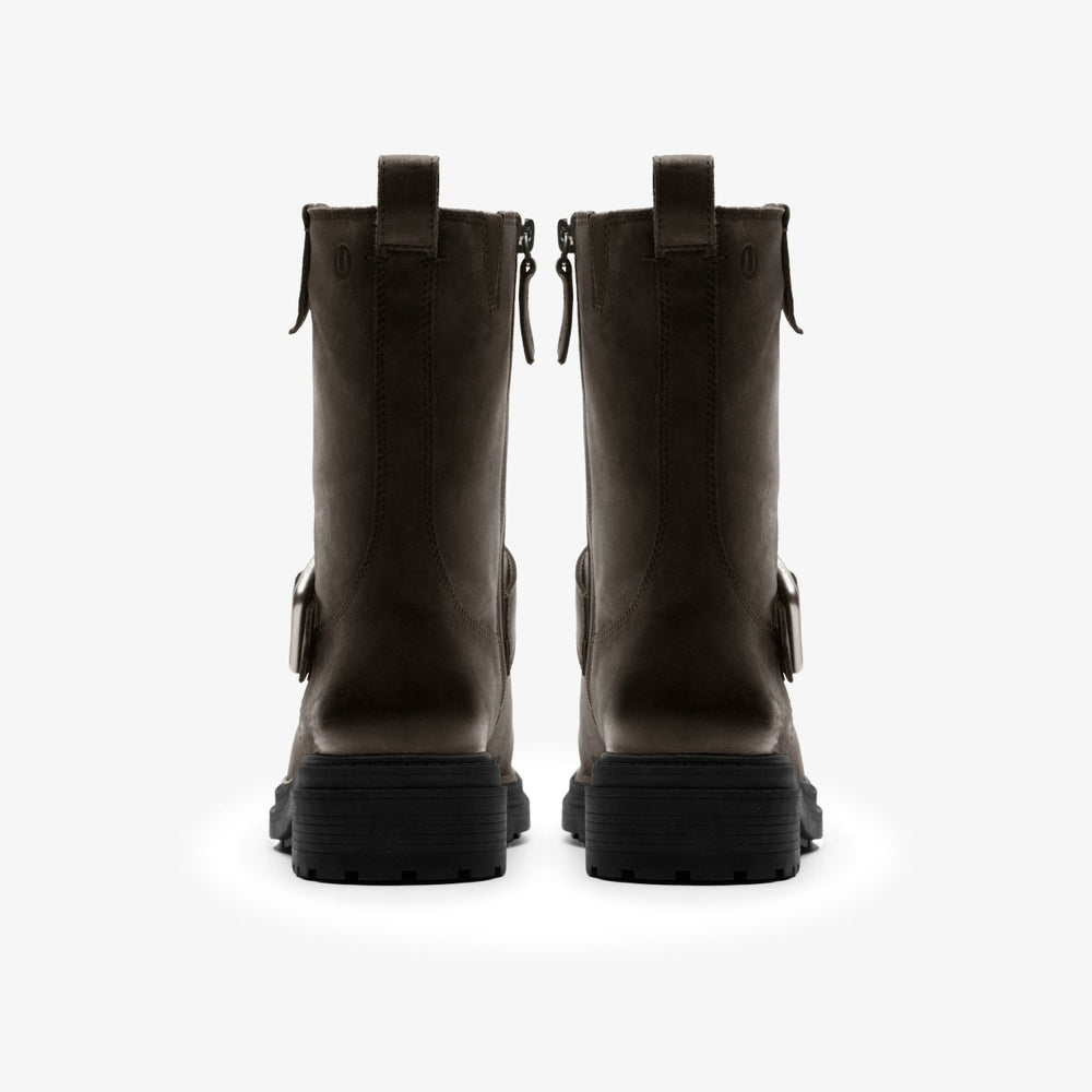 Orinoco 3 Bay Dark Grey Leather | Clarks online